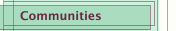 Communities